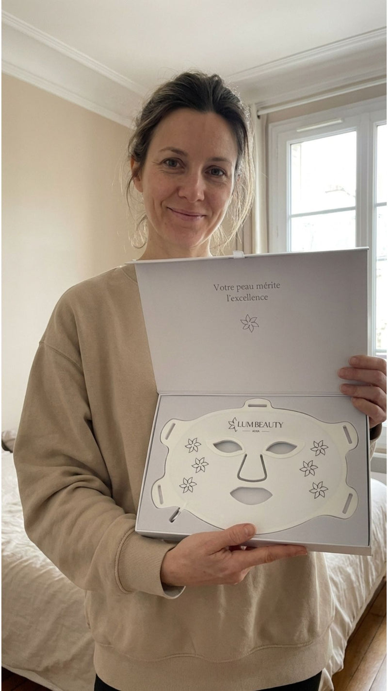 Masque LED anti-âge