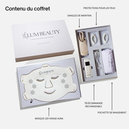 Masque LED anti-âge
