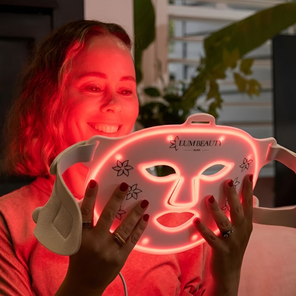 Masque LED anti-âge