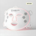 Masque LED visage anti-âge