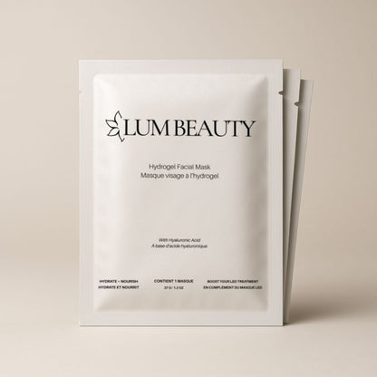 Masque visage à l’hydrogel
