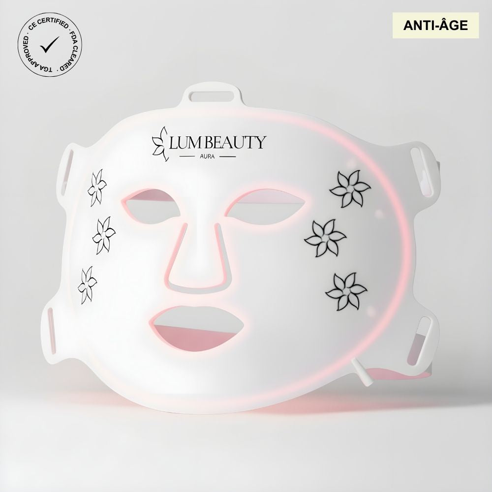 Masque LED anti-âge